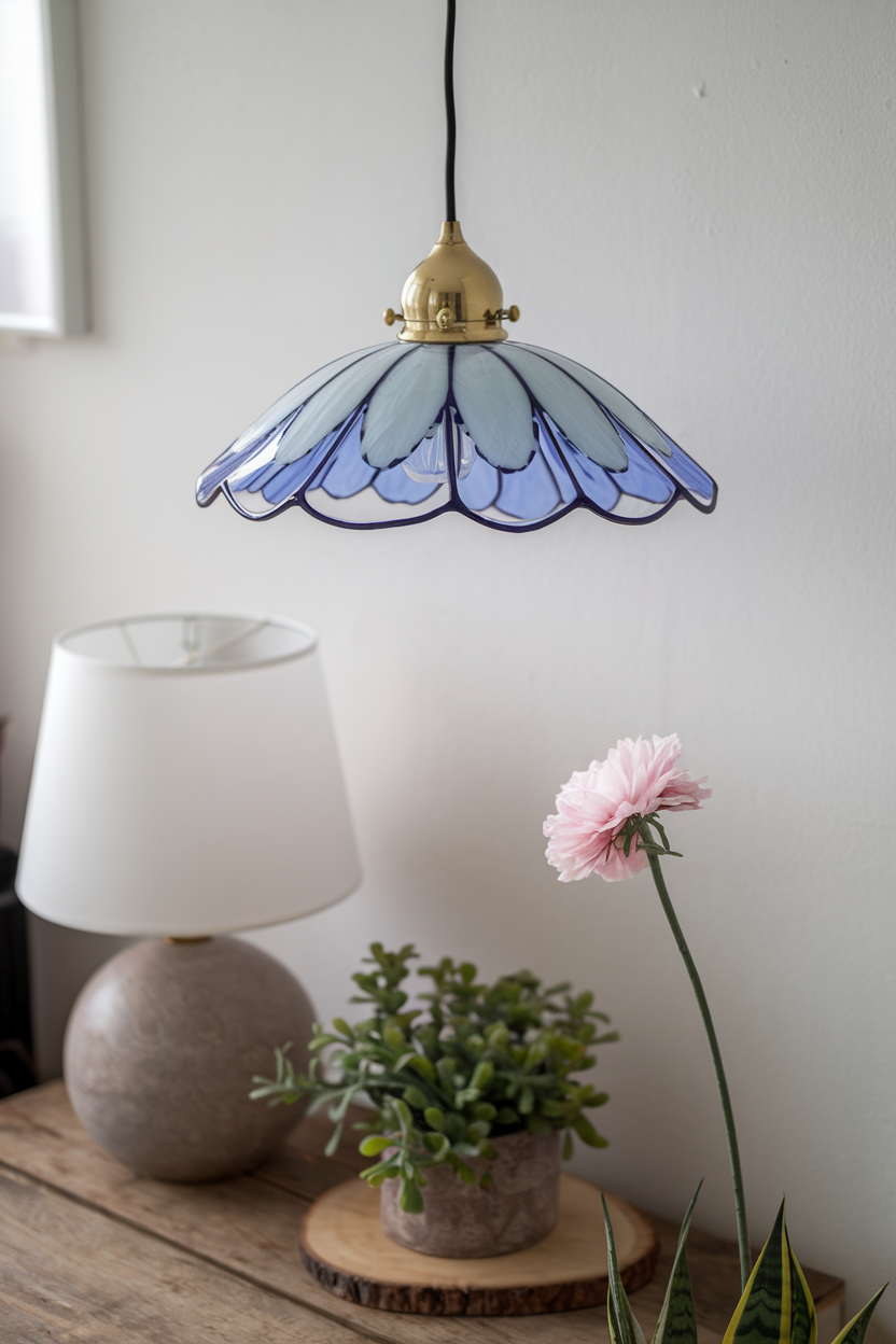 Flower Glass Lamp10