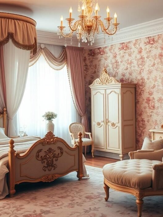 Vintage Princess Aesthetic Bedroom Ideas for a Royal, Feminine Space