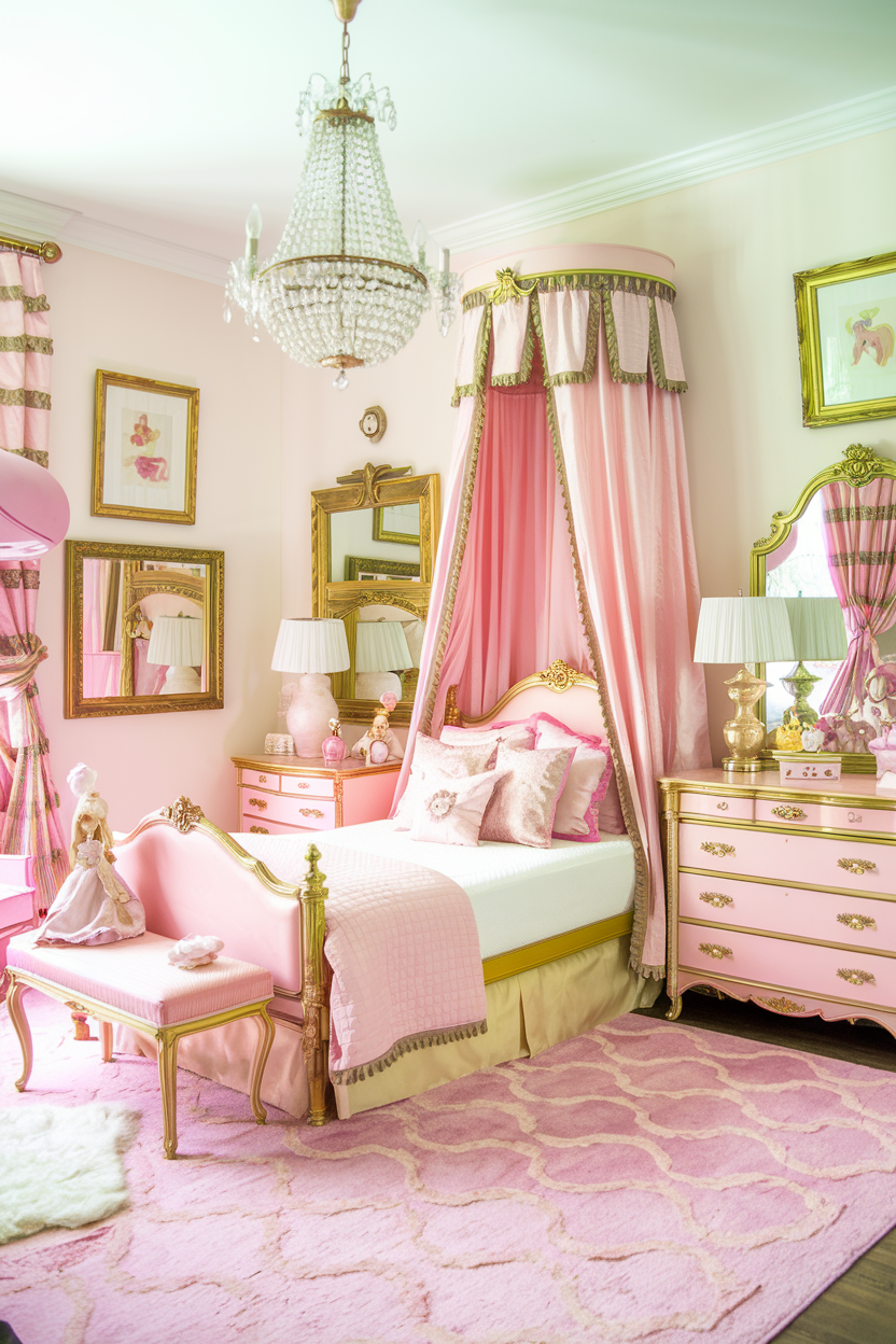 Vintage Princess Bedroom1