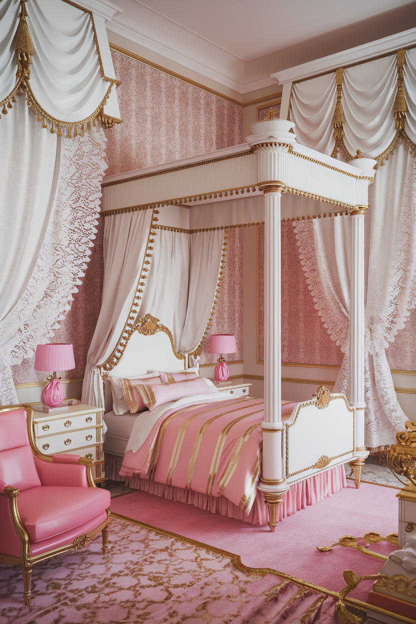 Vintage Princess Bedroom10