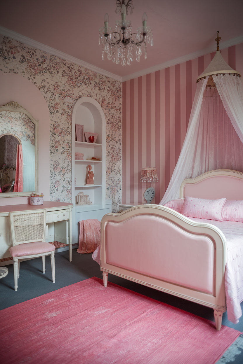 Vintage Princess Bedroom12