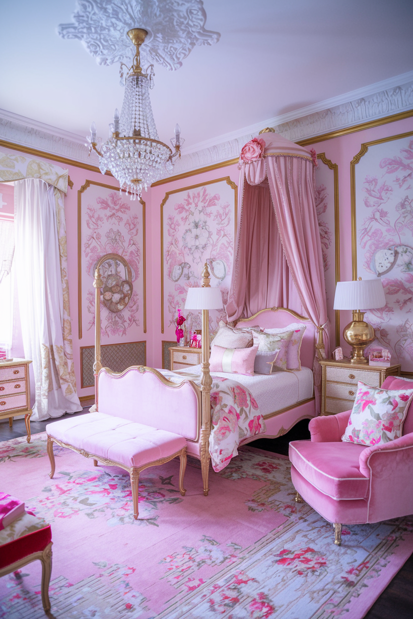 Vintage Princess Bedroom14