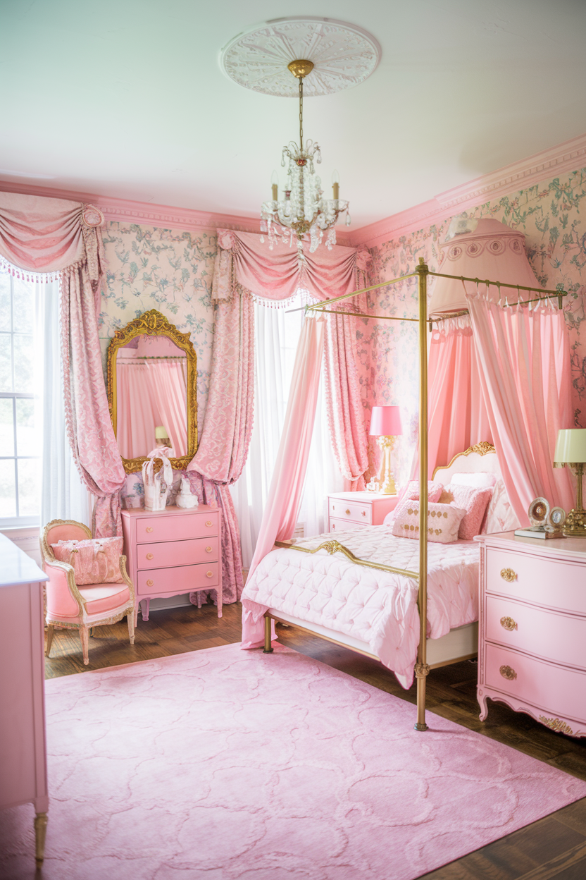 Vintage Princess Bedroom3