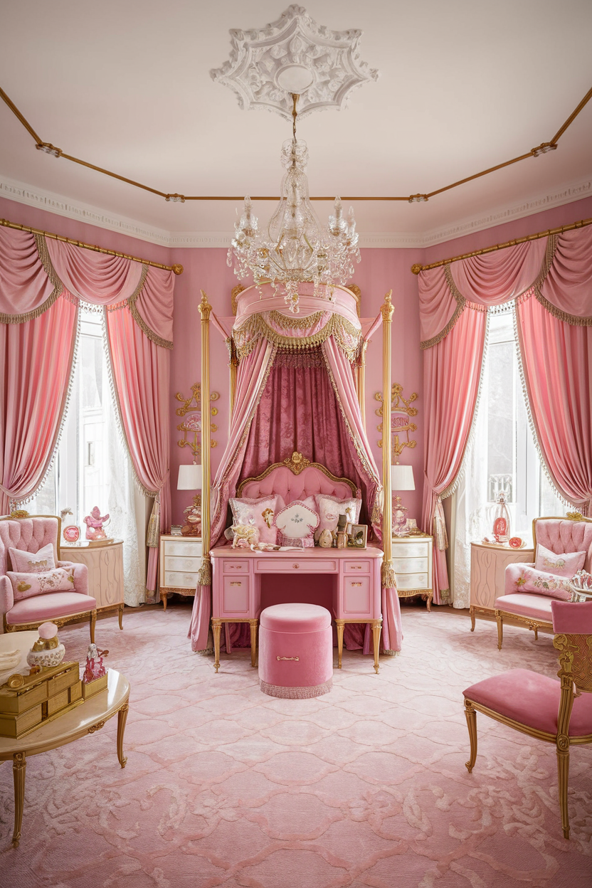 Vintage Princess Bedroom5