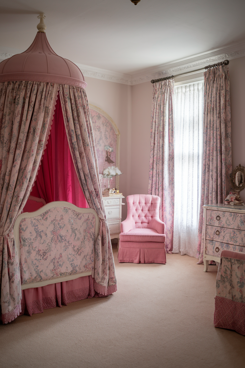 Vintage Princess Bedroom8