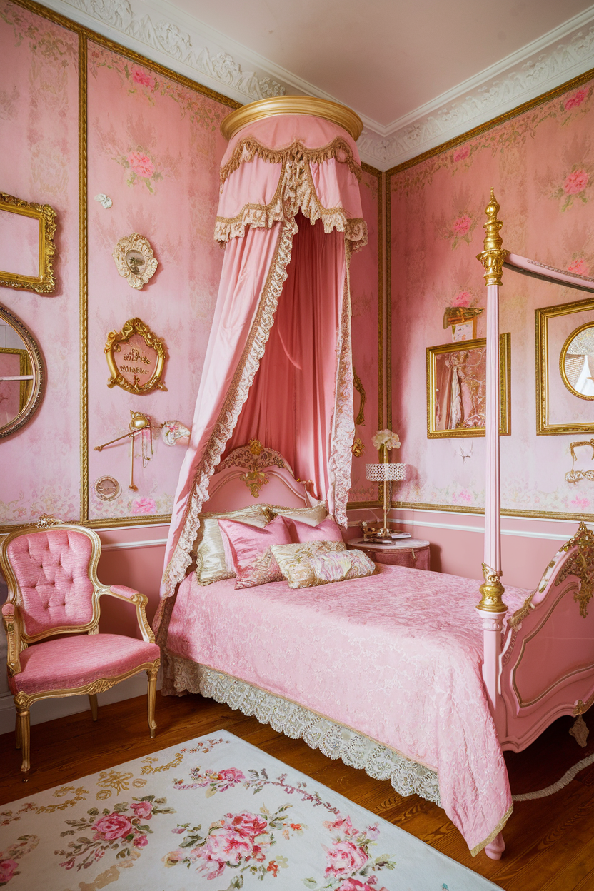 Vintage Princess Bedroom9