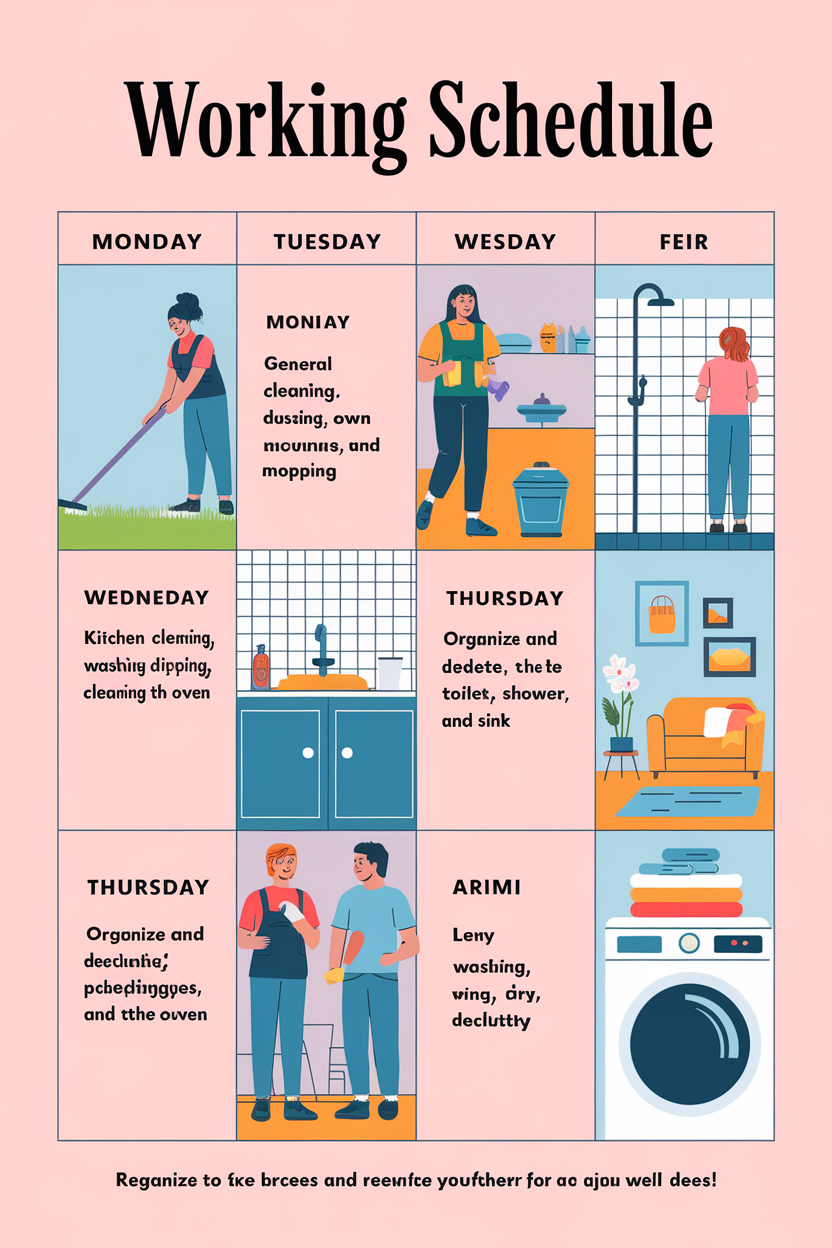 cleaning schedule8