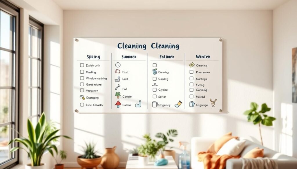 seasonal cleaning checklist